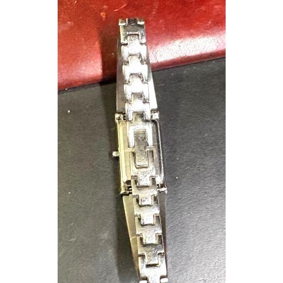 Women's Stainless Steel Caravelle By Bulova Diamond Series Watch, Black Face, Di - Picture 5 of 6